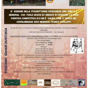 10° STRANOTTURNA FIVIZZANESE