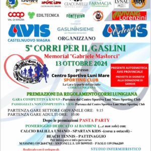 6° CORRI PER IL GASLINI