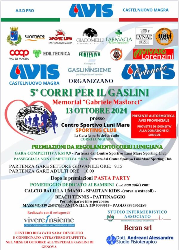 6° CORRI PER IL GASLINI