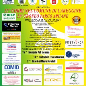 22° CORRI NEL COMUNE DI CAREGGINE