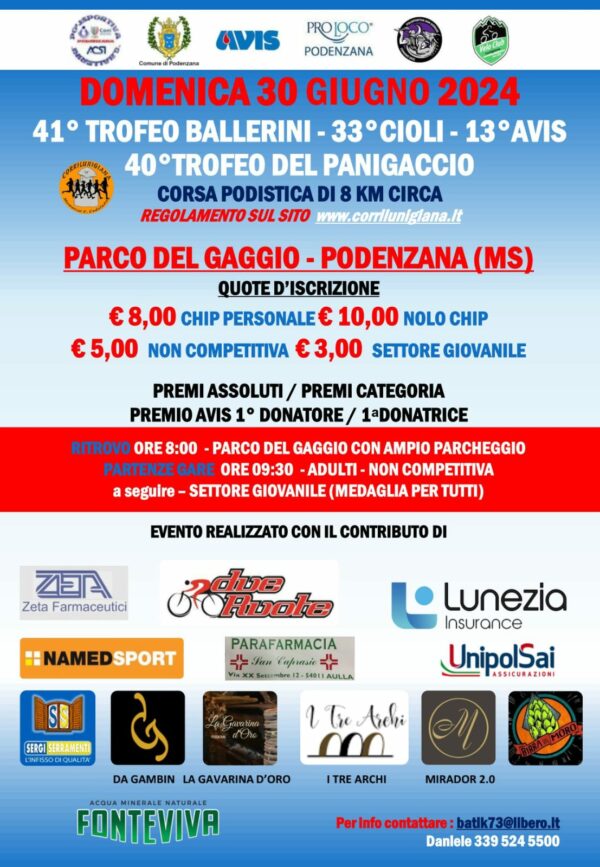42° TROFEO BALLERINI - CIOLI E AVIS