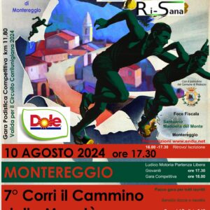 8° CORRI IL CAMMINO DELLE MAESTA'