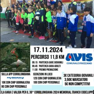 34° MITICA CORSA DELLE CASTAGNE