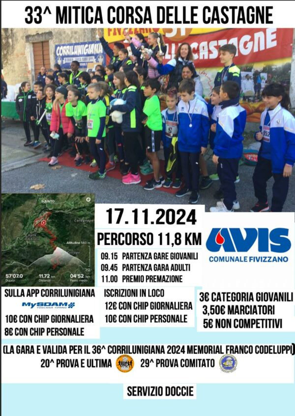 34° MITICA CORSA DELLE CASTAGNE