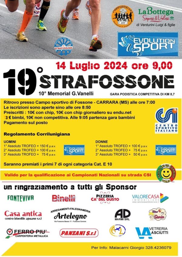 20° STRAFOSSONE