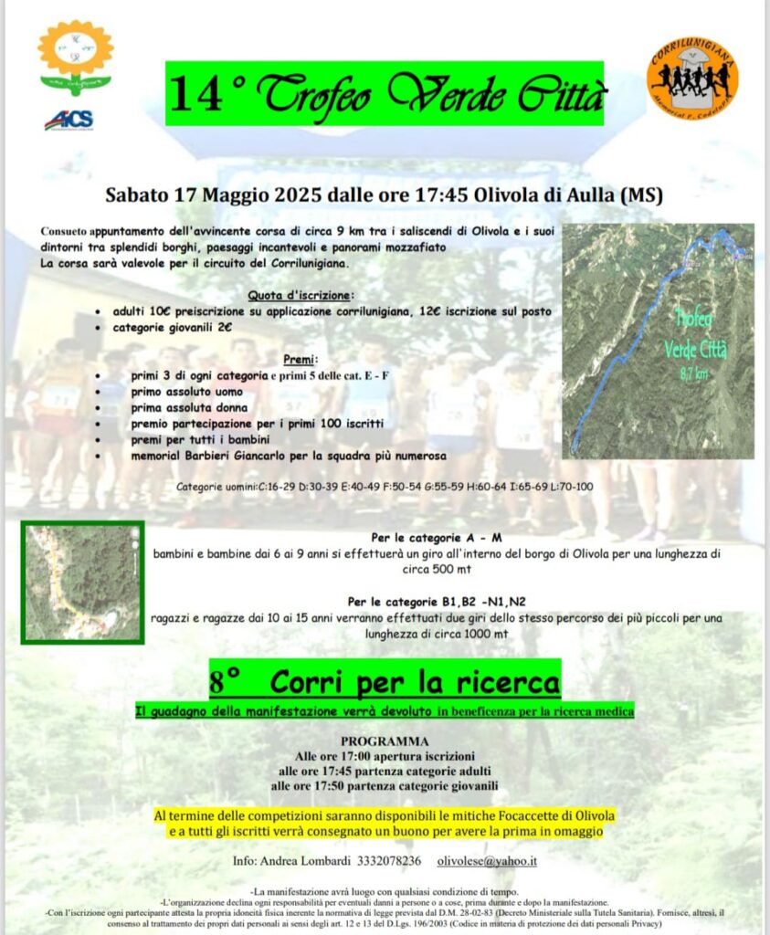14° TROFEO VERDE CITTA'